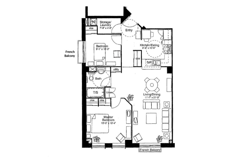 The Flemington Garden (4th Floor) - Victoria Village Suites Barrie, Ontario